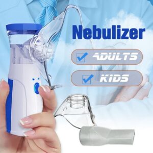Mesh Portable Nebulizer Machine & Mask for Kids and Adults Mini Inhaler Nebulizer