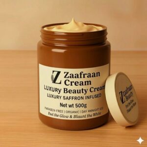 Zafrani Glow Cream 500g – Skin Brightening And Moisturizing Face Cream For Smooth And Glowing Skin
