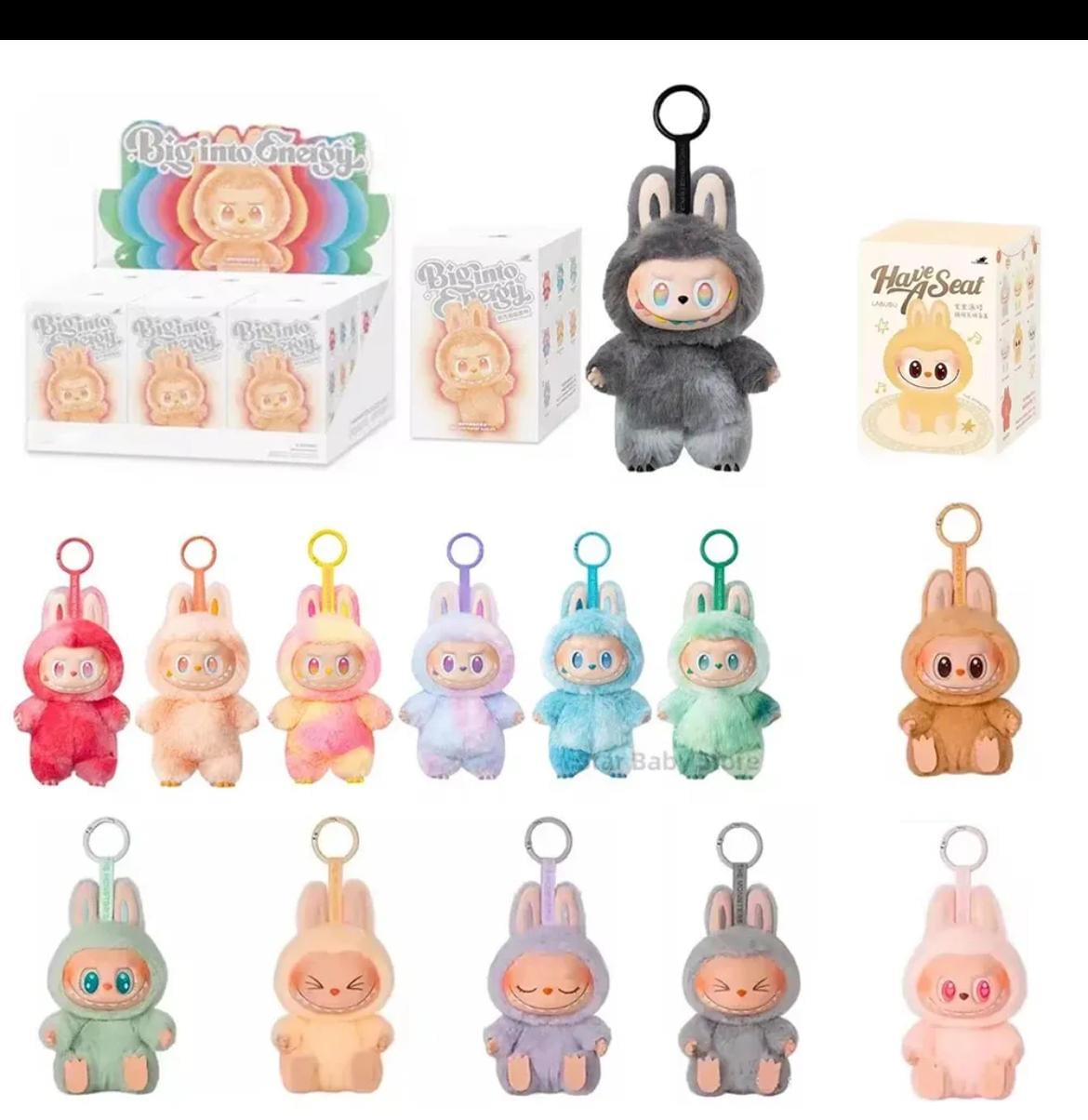 Labubu Doll 17cm Bunny Plush Figure – 3rd Gen Blind Box Surprise Toy with Keychain - Image 2