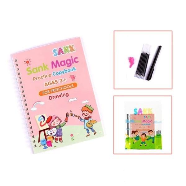 Magic Practice Copybook Set (4 Books + 10 Refills) | Kids Tracing & Learning Books - Image 6