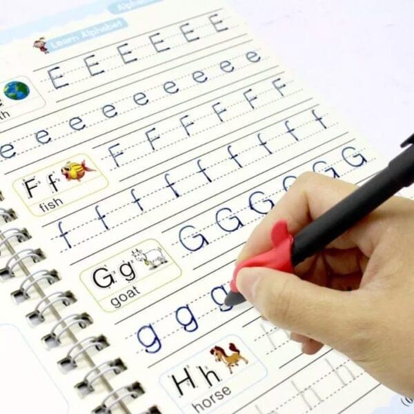 Magic Practice Copybook Set (4 Books + 10 Refills) | Kids Tracing & Learning Books - Image 5